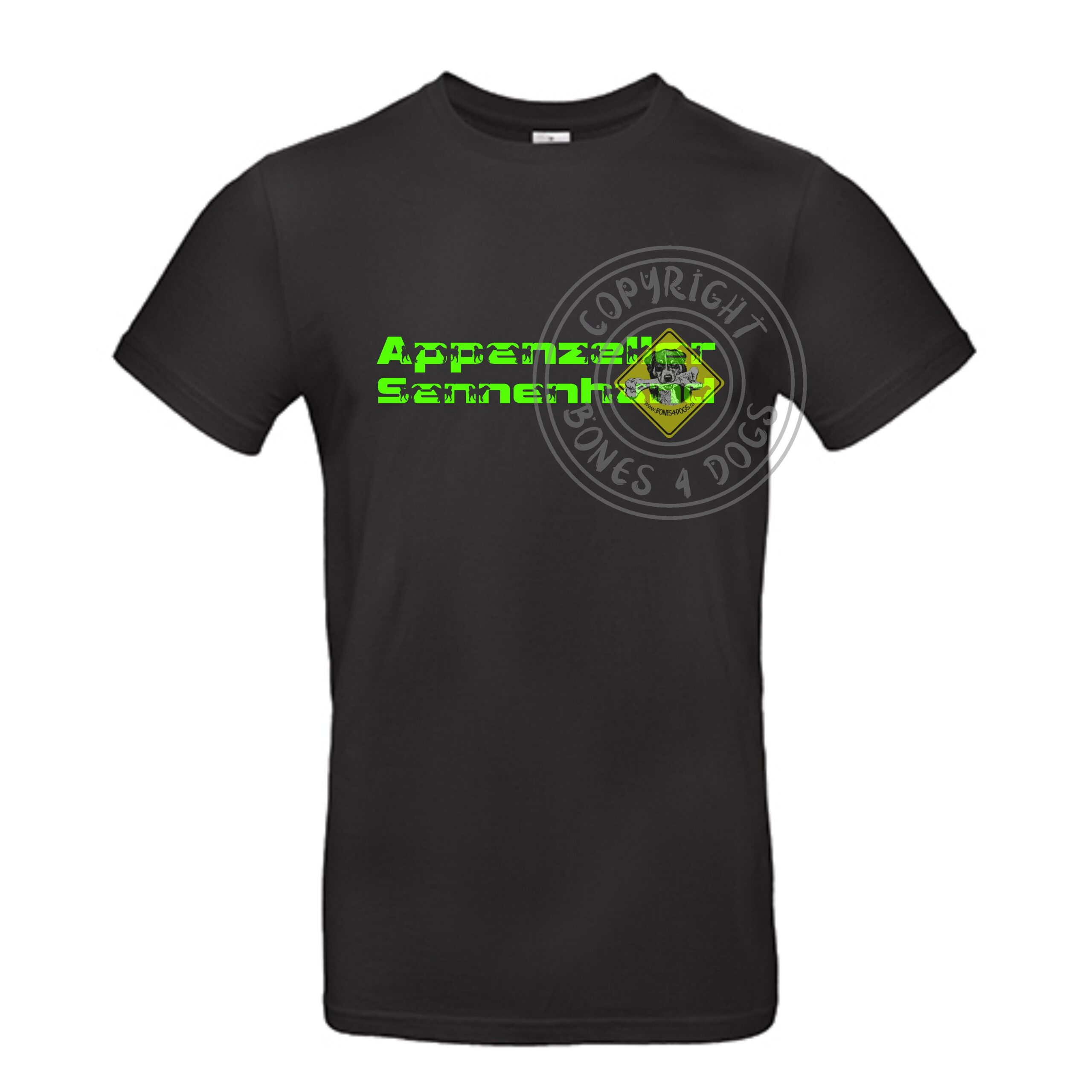 Unisex Shirt "Appenzeller Sennenhund Stencil"