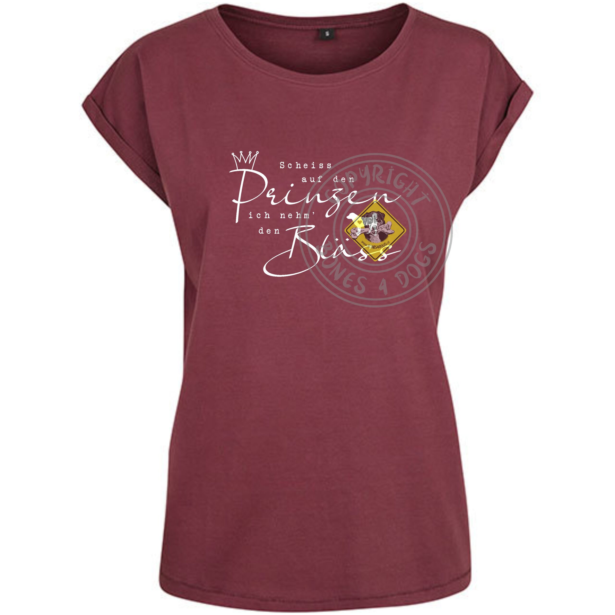 Damen Shirt "Ich nehm' den Bläss"